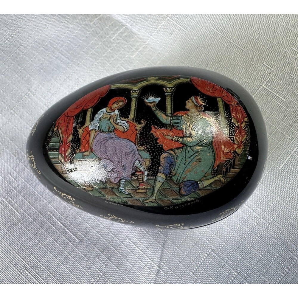 Ardeign Elliot Russian Fairy Tale Cinderella Egg Music Box Working